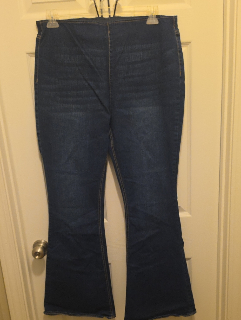No Boundaries Dark Blue Flare Jeans